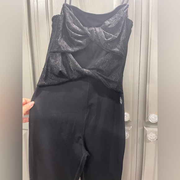 NWT Free People Onsie Lace bow front - Picture 2 of 5